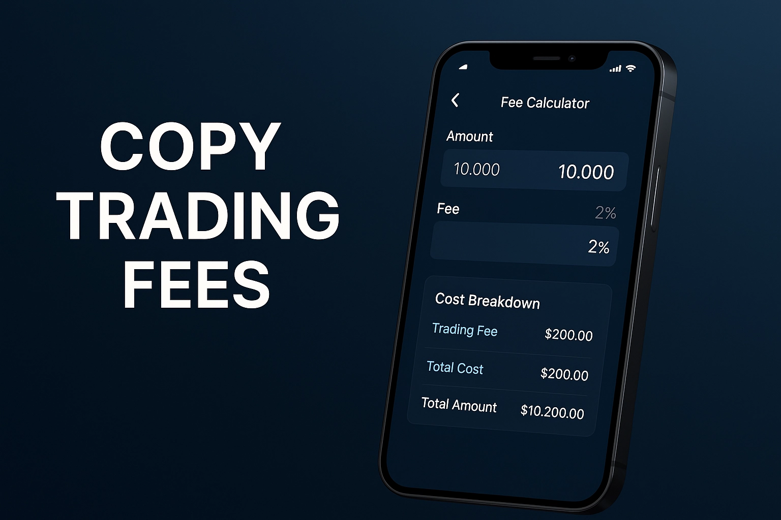 copy trading fees