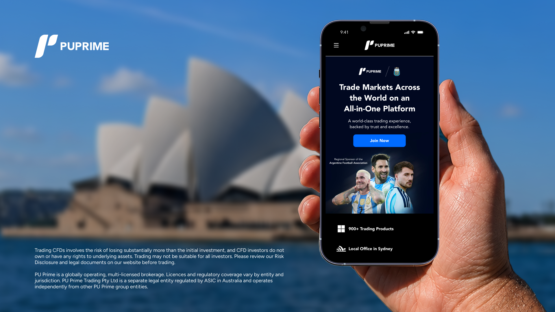 PU Prime launches Australian operations under ASIC licence
